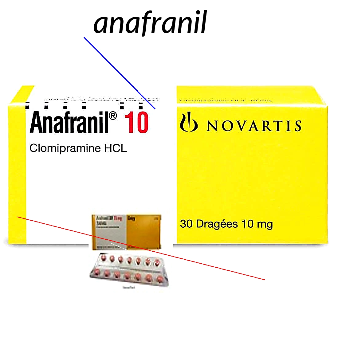 Anafranil sans ordonnance